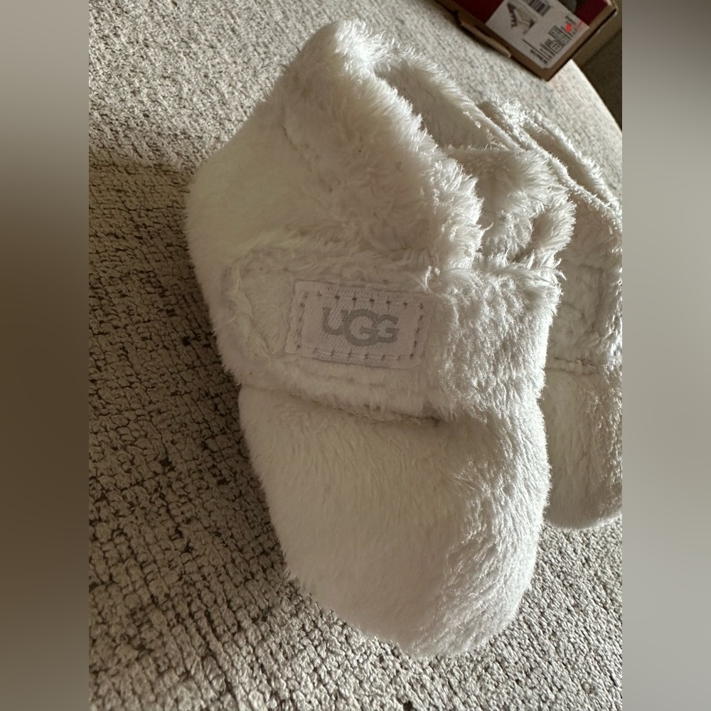 White ugg booties for babies- lightly used